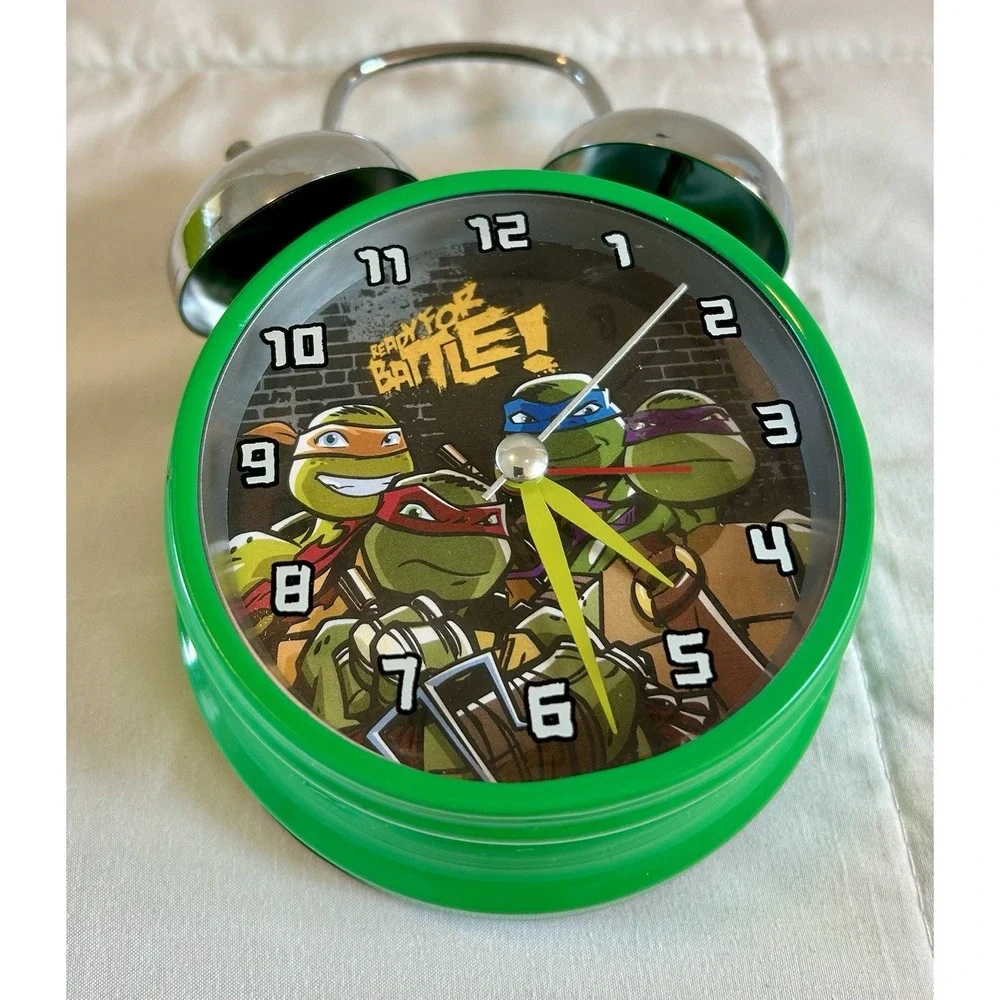 Nickelodeon Teenage Mutant Ninja Turtles Twin Bell Alarm Clock